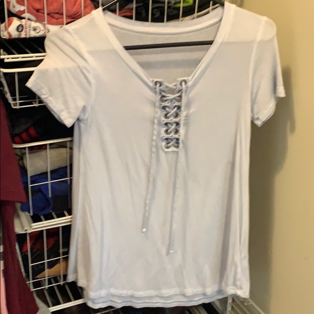 Light blue soft and sexy top from American Eagle